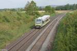 VT650.710 als ag84607 Marktredwitz - Bad Steben bei Unterthölau.