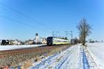 440 105 als RB 51 84200 Plattling - Ingolstadt bei Moosham.