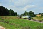 440 607 als RB51 84195 Neumarkt(Oberpfalz) - Plattling bei Sinsgrün.21.08.21