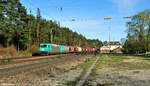 185 634-3 + 185 6xx mit ein Getreidezug in Ochenbruck. 06.04.24