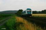 223 070 mit dem ALX84107 Hof - Mnchen bei Oberteich.