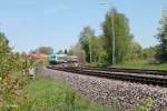 223 067 mit dem ALX84113 Hof - Mnchen in Wiesau/Oberpfalz.