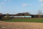 223 063 mit dem ALX84121 Hof - München bei Oberteich.