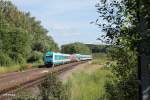 223 069 mit dem ALX84110 München - Hof in Reuth bei Erbendorf.