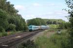 223  067 mit dem ALX84112 München - Hof in Reuth bei Erbendorf.