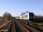 223 064 lsst Wiesau/Oberpfalz hintersich auf den Weg nach Hof, Schnfeld 23.01.08