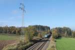 223 064 mit dem ALX84113 Hof - München kurz hinter Marktredwitz.