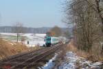 223 063 zieht bei Naabdemenreuth den ALX84106 München - Hof.