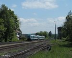 223 062 zieht mit dem ALX84104 München - Hof durch Pechbrunn.