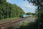 223 062 erreichte Reuth bei Erbendorf mit dem ALX84110 München - Hof.