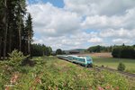 223 067 zieht bei Pechbrunn den ALX84113 Hof - München.