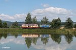 Noch führt V1253 vor 217 002 von BTE die Momentan für EVB unterwegs ist.