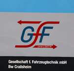 Farblich passt es gut das Logo der  GfF  ....Husum 19.08.2022