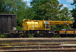   50t-KIROW-Schienenkran TELVAR 50-1 der Hering Bau (Burbach),  Schweres Nebenfahrzeug Nr.