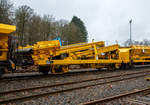 Die Plasser & Theurer Beladestation BLS 2000 (BLS 40 – 2000) der HERING Bahnbau (Burbach) Schweres Nebenfahrzeug Nr.