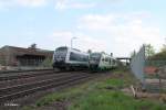 Am anderen Ende des Bahnhof's musste noch die Ausfahrt von VT17 nach Schwandorf abgewartet werden...