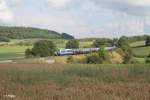 223 152 mit dem Kesselzug München - Cheb bei Lengenfeld.