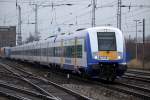 InterConnex 68903 von Leipzig Hbf nach Warnemnde bei der Einfahrt im Rostocker Hbf.05.01.2014