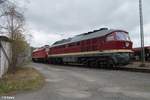 132 109 und 232 673-4 ruhen sich in Marktredwitz aus nach dem sie ein Kesselzug aus Hamburg brachten.