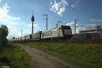 185 665 mit dem Paneuropa/Terra Trans in Nürnberg Hohe Marter. 18.04.24