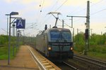 MRCE 193 875  Connecting Europe  Lz am 30.04.2016 in Braunschweig Hbf Richtung Osten