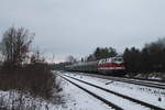 Nachschuss auf 118 770 als Schubhilfe von dem Sonderzug geführt von 01 509 nach Regensburg.