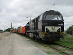 NRail 272 407,am 31.Juli 2023,in Grimmen Schützenplatz.