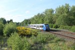 622 409 verlässt Reuth bei Erbendorf als OPB79743 Marktredwitz - Regensburg. 26.05.16