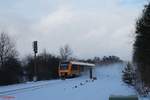 1648 707 als OPB 79735 Marktredwitz - Regensburg beim BÜ Schönfeld.