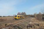 1648 209 als OPB 797 Marktredwitz - Regensburg bei Schönfeld.