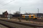 VT 650.64  Stadt Storkow (Mark)  (650 064-8) ODEG - Ostdeutsche Eisenbahn GmbH als OE51 (OE 68981) von Rathenow nach Brandenburg Hbf, bei der Ausfahrt in Rathenow.