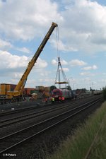 270082 und der 100 Tonnen Krahn.