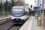 VT 0006 der OLA als MR51 (MR 68924) nach Rathenow in Brandenburg Hbf.