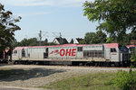 Blue Tiger Prototyp, bei der OHE zum Red Tiger mutiert! OHE 330094 (250 001-5) am 26.08.2011 in Celle (OHE-Betriebshof).