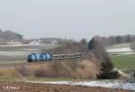 204 022-2 und 204 010-6 mit dem DGS95300 Regensburg - Mosel bei Lengenfeld.