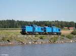 204 010-6 + 204 011-5 Lz am Rechenweiher unterwegs nach Weiden um ein Kesselzug zu holen beim Hauer Tanklager.