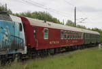 Mitropa Wagen D-Press 51 80 88-70 203-1 WRm 130 in Rostock-Lichtenhagen.25.05.2019