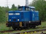 346 003-4 Beim Rangieren im Bahnhof Rostock-Seehafen am 20.05.06