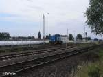 Da rollt D05 aufs ATW in Wiesau um mit ein Containerzug zu rangieren.