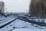 Ein wenig noch durch die Weichenstrasse schlängeln und es ist geschafft dann gehts auf die freie Strecke.