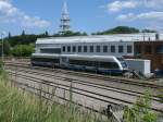 UBB 646 128-9,am 23.Juni 2012,im Bw Heringsdorf.