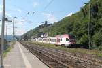 301 + 302 erreichen Kaub mit der SE25022 Frankfurt/Main - Neuwied.