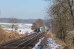 VT13 als OPB74290 Regensburg - Marktredwitz bei Naabdemenreuth.