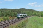 VT18 als OPB79718 Marktredwitz - Regensburg bei Lengenfeld.