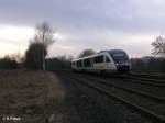 VT15 „Landkreis Neustadt an der Waldnaab“ rollt bei Schnfeld als VBG nach Hof.