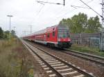 Die letzte DR-Neuentwicklung (geliefert allerdings schon in mintgrn) war dieses Gefhrt mit dem sperrigen Namen DABbuzfa 760, der erste 140km/h schnelle DR-Doppelstockwagen.