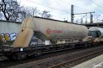 silowagen der gattung UACNS/33 80 9326 660-3 aufgenommen am bf hh-harburg,03.03.15