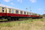 D-AKE 61 80 19-90 255-9 Avmz am 18.06.2023 in der Güterumgehung beim Rostocker Hbf.