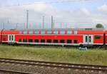 DB-Regio Hocheinstieg Dosto stand am 20.05.2022 im Bw Rostock Hbf.