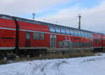 DB-Regio Doppelstock Wagen am 03.01.2026 im Rostocker Hbf